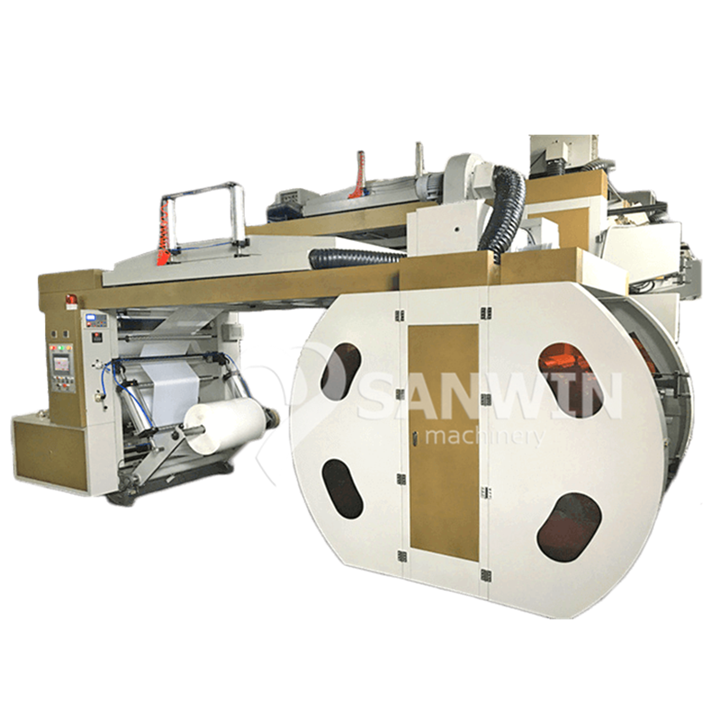 High Speed Central Impression Flexographic Printing Machine 